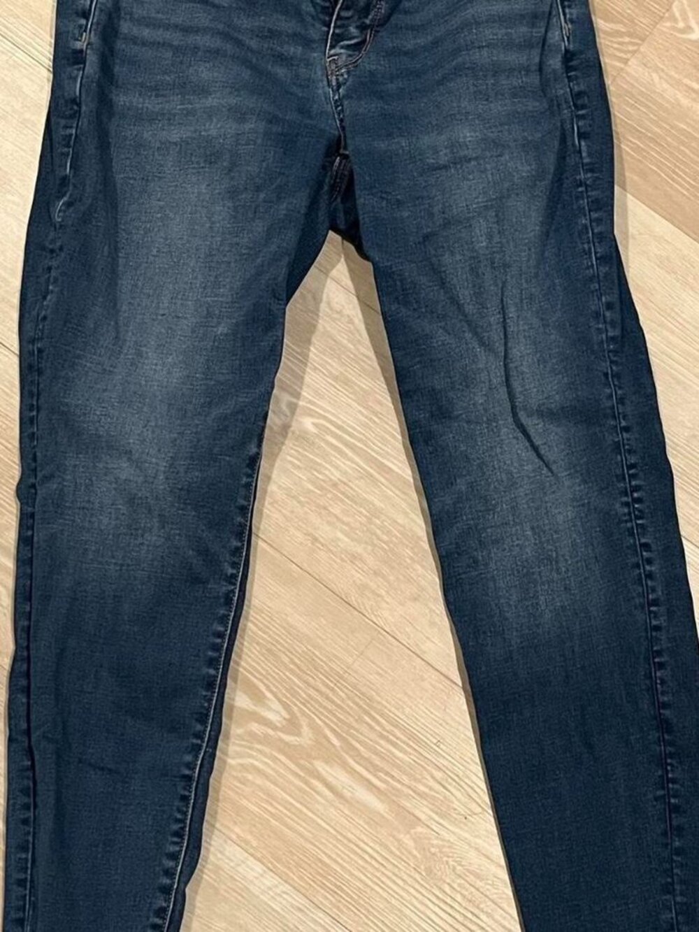 American Eagle Outfitters Women's Blue Skinny Jeans 4 petite